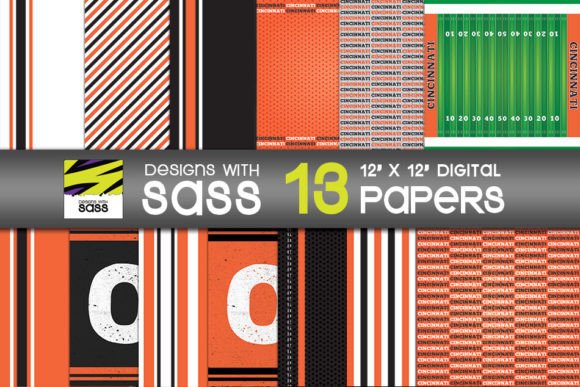 Cincinnati Football Paper Patterns: The Ultimate Digital Resource for Game Day Creations
