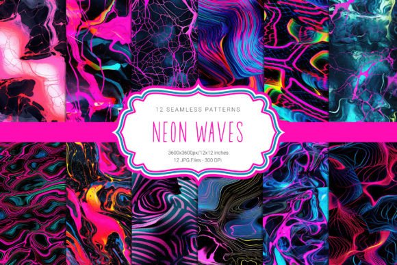 Neon Waves Seamless Patterns: A Comprehensive Evaluation
