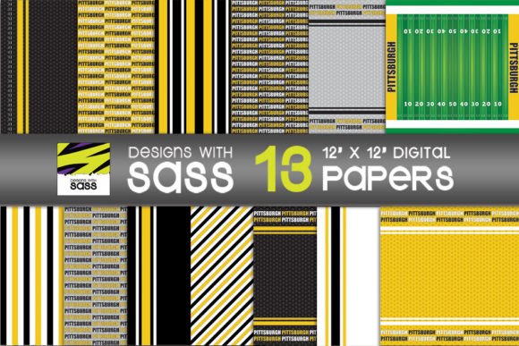 Pittsburgh Football Patterns: Elevate Your Creative Projects with Authentic Team Spirit