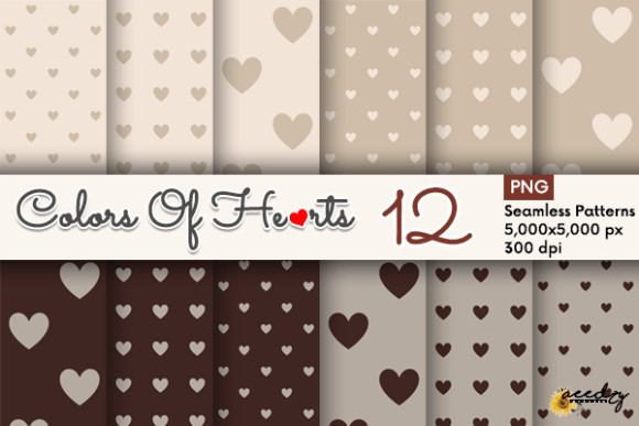 Unlocking Creative Potential with the Brown Hearts Patterns Set
