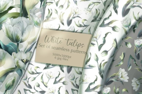 White Tulips Seamless Patterns: A Practical Guide to Integrating Watercolor Elegance into Creative Workflows